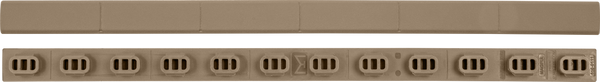 Magpul MAG602-FDE M-LOK Rail Covers Type 1  Flat Dark Earth