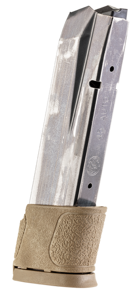 Smith & Wesson 194770000 M&P  14rd 45ACP Brown Floor Plate Steel