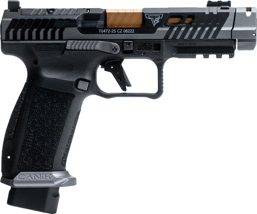 CANIK TTI COMBAT 9MM 4.6" BBL OR FS 2-10RD MAGS COMBAT SMOKE