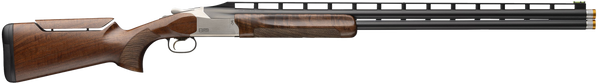 Browning 0183254002 Citori 825 Trap 12 Gauge Break Open 2.75" 2rd 32" Polished Blued Over/Under Vent Rib Barrel, Silver Nitride Stainless Steel Receiver, Adjustable Comb Gloss Black Walnut Stock
