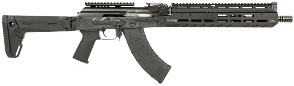 Zastava Arms Usa ZR7762XR ZPAP M70 7.62x39mm 30+1 16.30" Black Chrome Lined Barrel, Black M-LOK Handguard, Black Synthetic Magpul  Zhukov Side Folder Stock, Black Magpul AK Grip