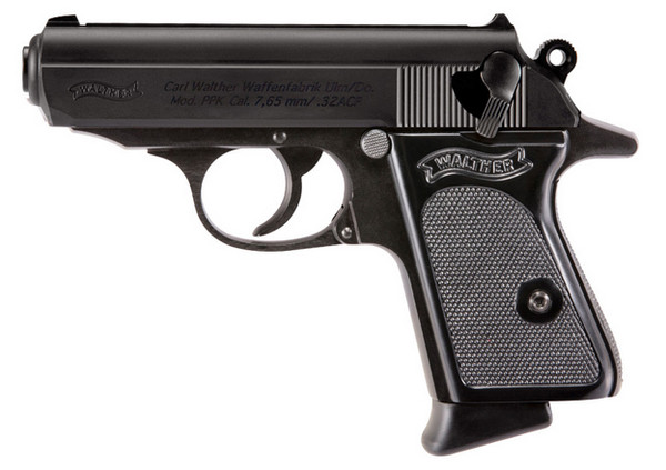 WAL PPK/S 32ACP 3.3 BLK 2 7RD