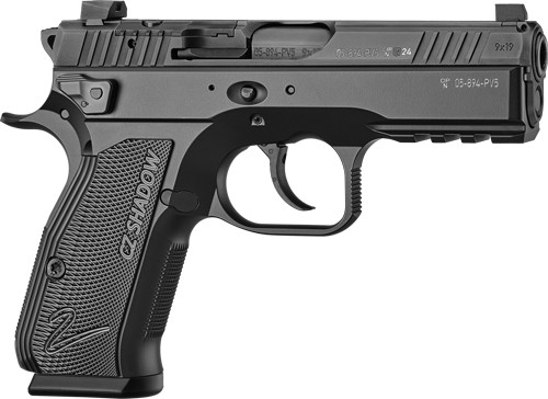 CZ SHADOW 2 CARRY OR 9MM FS 15-SHOT BLK NITRIDE BLACK GRIP