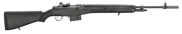 Springfield Armory MA9106 M1A Standard Issue 308 Win/7.62x51mm 10+1 22" Black Parkerized Steel Barrel w/Flash Suppressor, Black Parkerized Steel Receiver, Fixed Black Synthetic Stock