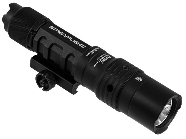 Streamlight 88089 ProTac HL-X Rail Mount Black Anodized Aluminum 60/1000 Lumens, White LED Bulb/Red Laser, 270 Meters, Beam Picatinny Rail Mount