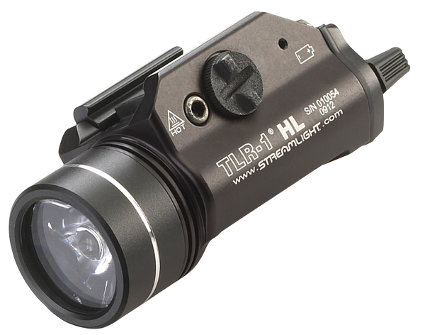 Streamlight 69260 TLR-1 HL Gun Light  Black Anodized 1,000 Lumens White LED