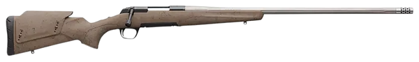 Browning 035514288 X-Bolt Western Hunter Long Range 28 Nosler 3+1 26" MB Matte Blued Spider Webbed Flat Dark Earth Cerakote Hard Core Fiber-Fusion with Adjustable Comb Stock Right Hand (Full Size)