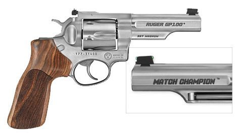 GP100 MATCH CHAMP 357MAG SS AS357 Magnum | 38 Special