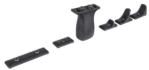 Sig Sauer KITTRDGRIPFORWARDBLK Tread Forward Grip Kit Black Polymer