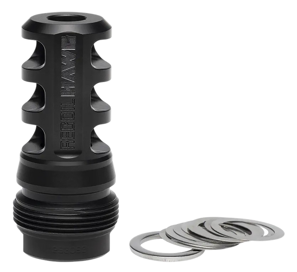 Browning 001293095 Xeno Recoil Hawg Black Matte Stainless Steel M13x1.25 Threads 2.20" OAL