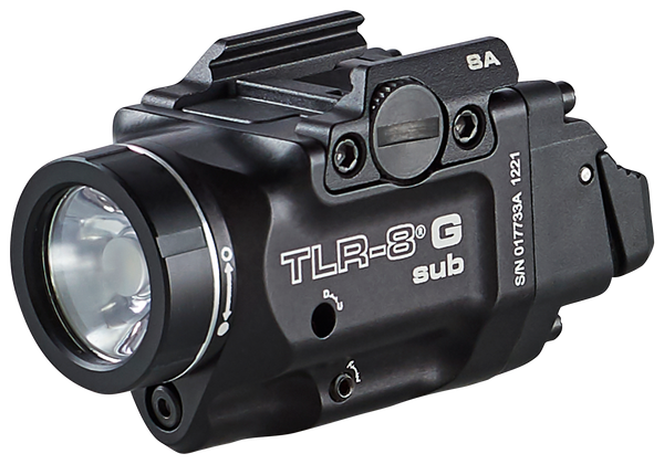 Streamlight 69439 TRL-8 G Sub Gun Light with Green Laser  Black Anodized 500 Lumens White LED Springfield Armory Hellcat