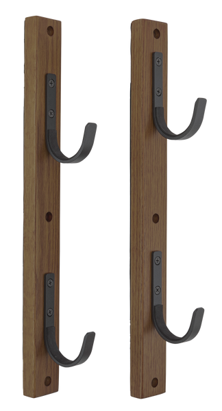 Allen 5659 Gun Collector  Brown/Black Wood/Steel Holds 2 Rifle/Shotgun