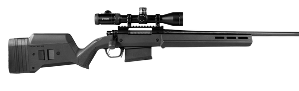 Magpul MAG483-BLK Hunter 700 Stock Fixed with Aluminum Bedding & Adjustable Comb Black Synthetic for Remington 700 LA