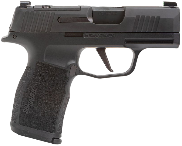 Sig Sauer 365X9BXR3P10 P365X  9mm Luger 10+1 3.10" Black Barrel, Black Nitron Optic Ready/Serrated SS Slide, Black SS Frame w/Beavertail, Black Polymer Grips