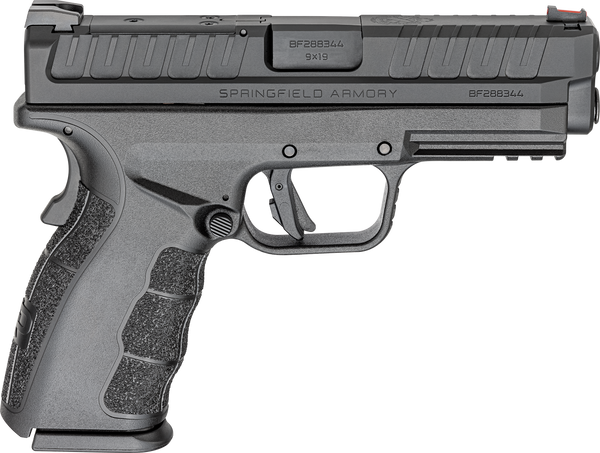 Springfield Armory XDDG9101BOSPLC XD Mod3 OSP 9mm Luger 10+1 4" Black Melonite Steel Barrel, Black Melonite Steel Optic Ready/Serrated Slide, Black Polymer Frame w/Picatinny Rail, One Mag