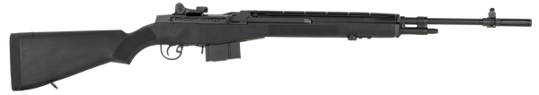 Springfield Armory MA9226 M1A Loaded 308 Win/7.62x51mm 10+1 22" Black Parkerized Medium National Match Barrel, Black Parkerized Steel Receiver, Black Synthetic Fixed Stock