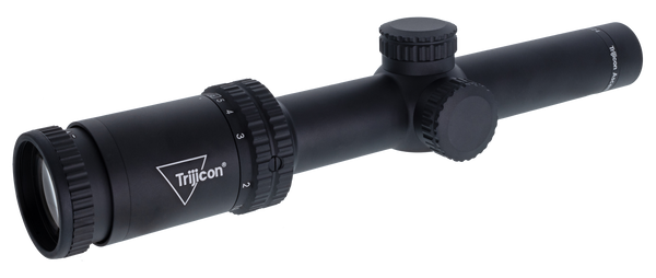 Trijicon 2800003 Ascent  Matte Black 1-6x24mm 30mm Tube BDC Target Holds Reticle