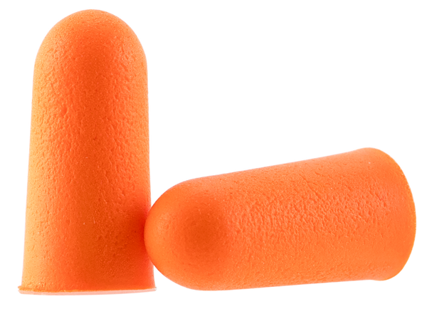 Walker's GWPFP25BAG Foam Ear Plugs  Foam 32 dB In The Ear Orange Adult 25 Pair