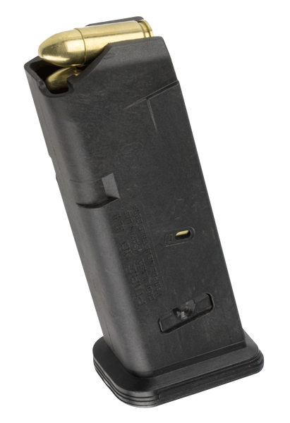 Magpul MAG907BLK PMAG GL9 10rd 9mm Luger Compatible w/Glock 19 Black Polymer