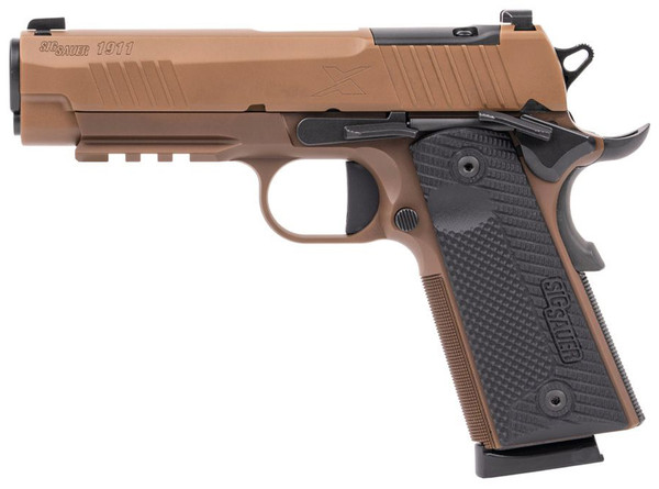 SIG 1911 45ACP 4.2 X-SERIES COYOTE OR 8RD