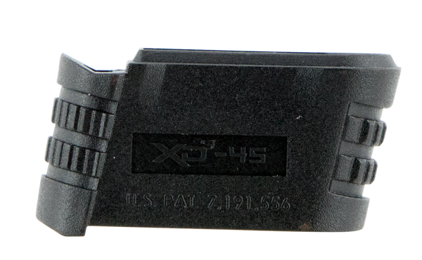 Springfield Armory XDS5001 Backstrap Sleeve  made of Polymer with Black Finish & 1 Piece Design for 45 ACP Springfield Armory XD-S with #1 Backstrap & 3.30"-4" Barrel