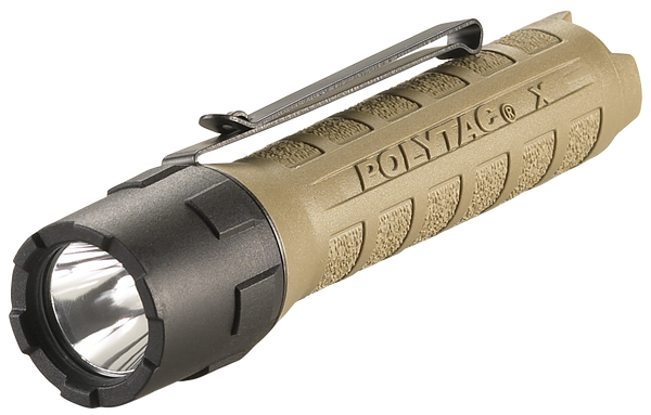 Streamlight 88602 PolyTac X Flashlight  Coyote 35/260/600 Lumens White LED