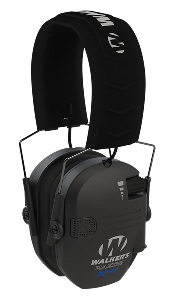Walker's GWPXRSEM Razor X-TRM Digital Electronic Muff 21 dB Over the Head Black Polymer