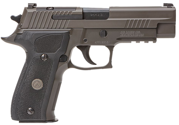 Sig Sauer 226R9LEGIONR2 P226 Full Size Legion 9mm Luger 10+1 4.40", Gray Elite Cerakote, Picatinny Rail Frame, Optic Cut Slide, Black G10 Grip, Flat Trigger, X-Ray Sights