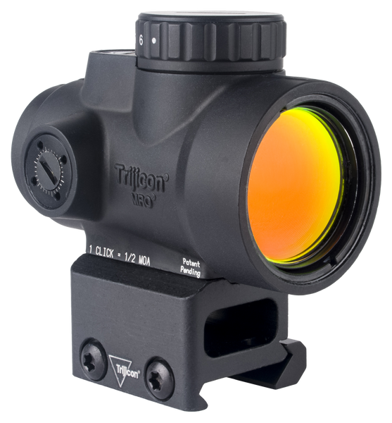 Trijicon 2200302 MRO SD  Black 1x25mm 2 MOA Red Dot Reticle Full Co-Witness Mount