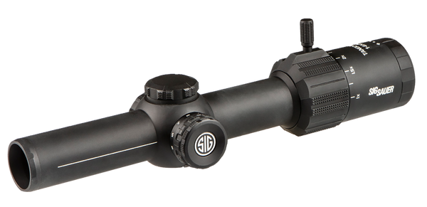 Sig Sauer Electro-Optics SOTM61001 Tango-MSR LPVO (SFP) Black 1-6x24mm 30mm Tube Illuminated BDC6 Reticle Features Throw Lever