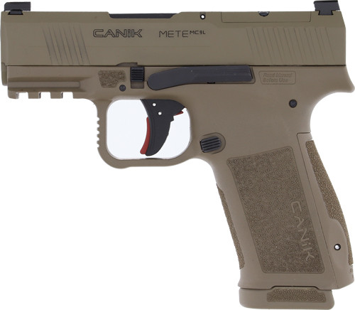 CANIK METE MC9L 9MM 3.18" BBL OR FS 2-17RD MAGS FDE