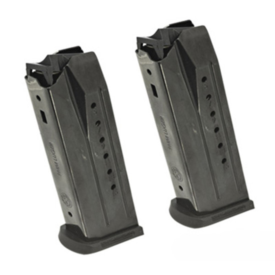 RUG MAG SECURITY 9 9MM 15RD VALUE 2 PACK