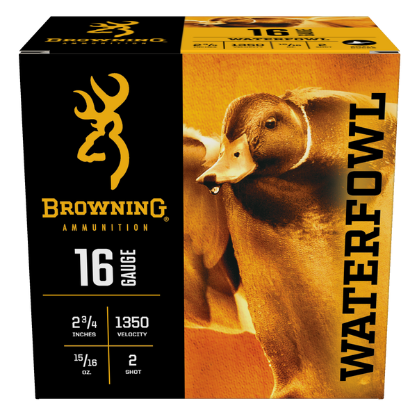 Browning Ammo B193411622 Wicked Wing XD  16Gauge 2.75" 15/16oz 2Shot 25 Per Box/10 Case