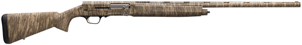 Browning 0118255004 A5 Sweet Sixteen 16 Gauge 2.75" 4+1 28", Mossy Oak Bottomland, Fiber Optic Sight, 3 Chokes Included