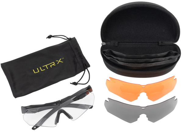Allen 4190 Ultrx Safety Glasses 3 Pack