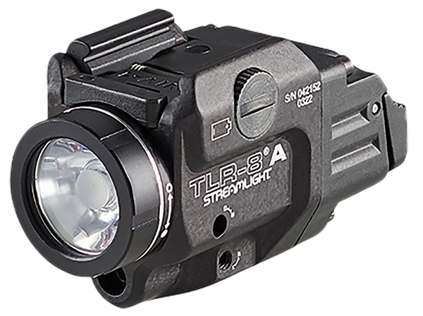 Streamlight 69414 TLR-8 A Gun Light with Red Laser  Black Anodized 500 Lumens White LED