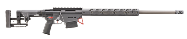 Ruger 18099 Precision  6mm Creedmoor 10+1 26" Gray Anodized Cerakote Threaded Barrel, Gray Anodized Cerakote Picatinny Rail Steel Receiver, Black Ruger Precision MSR Adj, Black Magpul K2+ Grip