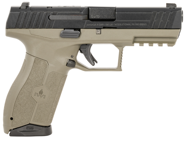 IWI M9ORP17ODNS  MASAD     9MM 17R OR NS  4.1  ODG