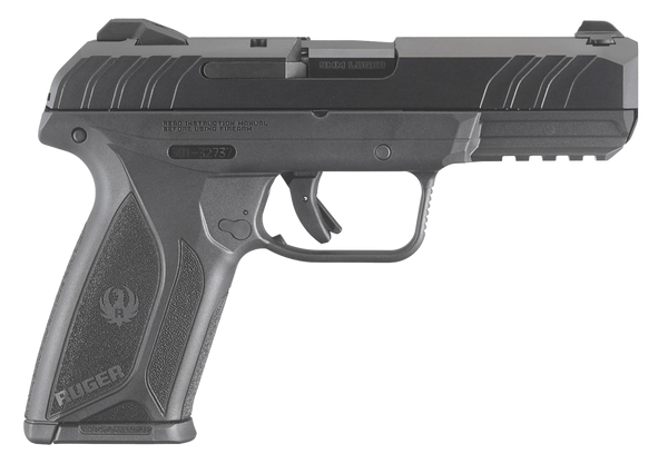 Ruger 3811 Security-9  9mm Luger 10+1 4" Black Steel Barrel, Black Oxide Serrated Steel Slide, Black Polymer Frame w/Picatinny Rail, Black Polymer Grip