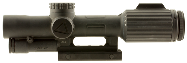 Trijicon 1600038 VCOG  Matte Black 1-6x24mm 30mm Tube LED Illuminated Green Segmented Circle w/Crosshair Mil Reticle