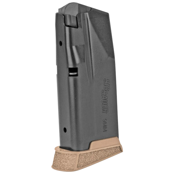 Sig Sauer MAG365910XCOY P365 Micro Compact 10rd 9mm Luger Black Coyote Steel