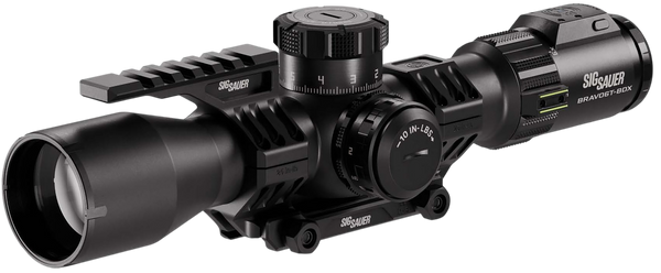 Sig Sauer Electro-Optics SOBBDX63102 BRAVO6T BDX Black 3-18x44mm, 35mm Tube, Illuminated MRAD Milling 2.0 Reticle