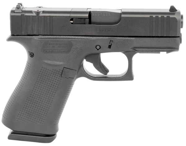 Glock PX4350201FRMOS G43X MOS Sub-Compact 9mm Luger 10+1 3.41" Black GMB Barrel, Black nDLC MOS Cut/Serrated Steel Slide, Black Polymer Frame w/Picatinny Rail Black Textured Polymer Grip, Ambidextrous