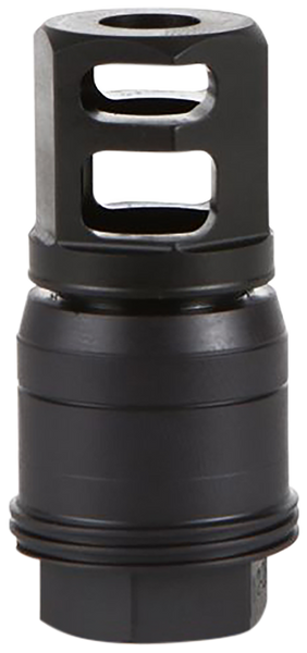 Sig Sauer SL55612X2890DEGM Clutch-Lok QD Muzzle Brake Black Stainless Steel 1/2"x28 Threads 5.56x45mm NATO