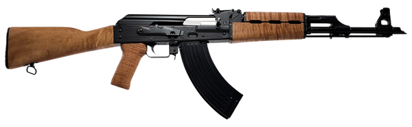 Zastava Arms Usa ZR7762LM ZPAP M70 7.62x39mm 30+1 16.30" Barrel, Black Barrel/Rec, Tiger Stripe Light Maple Grip & Fixed Stock