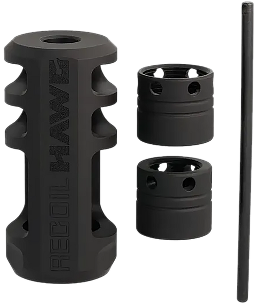 Browning 001293093 Xeno Recoil Hawg Black Matte Stainless Steel M13x0.75 Threads 2.20" OAL