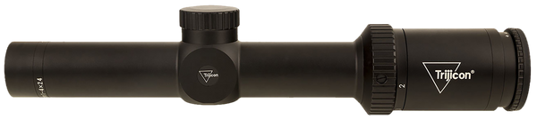 Trijicon 2700001 Huron  Satin Black 1-4x 24mm 30mm Tube BDC Hunter Holds Reticle