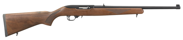 Ruger 1102 10/22 Sporter Full Size 22 LR 10+1 18.50" Satin Black Alloy Steel Barrel, Aluminum Receiver, Fixed American Walnut Stock, Right Hand