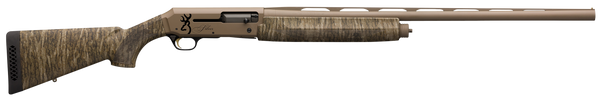 Browning 011426205 Silver Field 12 Gauge 3.5" 4+1 26" Barrel, Flat Dark Earth Metal Finish, Mossy Oak Bottomland Synthetic Stock