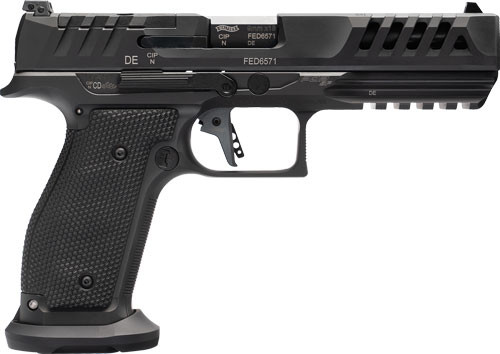 WALTHER PDP SF MATCH 9MM 5" OR 18-SHOT BLACK STEEL FRAME